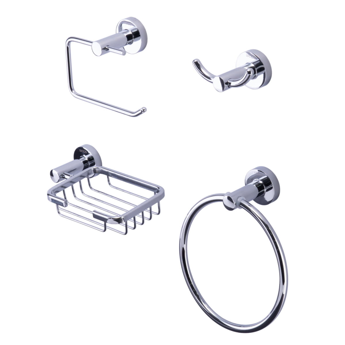 Kit de accesorios para baño Capri x 4 piezas