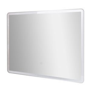 Espejo redondo Mobile retráctil de pared con aumento 30 cm. Base