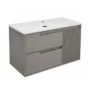 Mueble Madecor Bibury Gris Con Placa Sinterizada De 80x45.5
