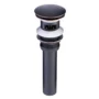 156611-1200-1200 Desagüe De Push Metalico Con Rebose De 40cm Prato Anticado