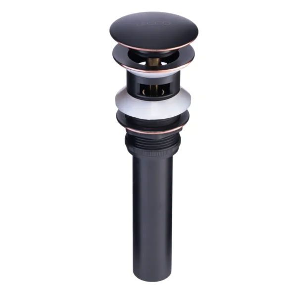 156613-1200-1200 Desagüe De Push Metalico Con Rebose De 40cm Prato Anticado