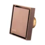 Rejilla Piso Cuadrada Box Rosa Mate 10x10