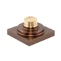 Rejilla Piso Cuadrada Box Rosa Mate 10x10