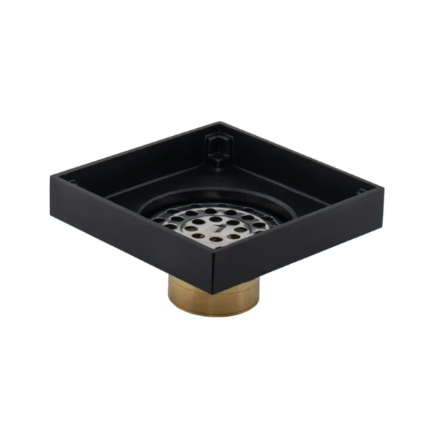 163981-1200-1200 Rejilla Piso Cuadrada Box Negra 10x10 cm