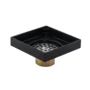 163981-1200-1200 Rejilla Piso Cuadrada Box Negra 10x10 cm