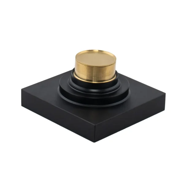 163989-1200-1200 Rejilla Piso Cuadrada Box Negra 10x10 cm