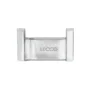 Percha Doble Arona Cromo