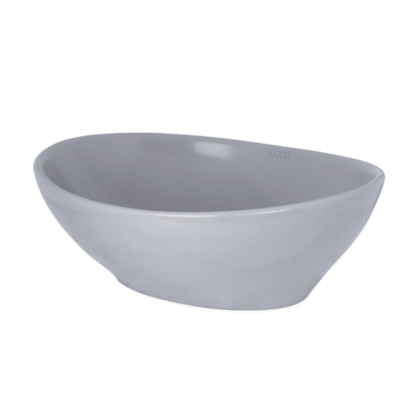 Lavamanos Vessel Ikaria Oval Gris Mate 40.5X33X14.9 cm