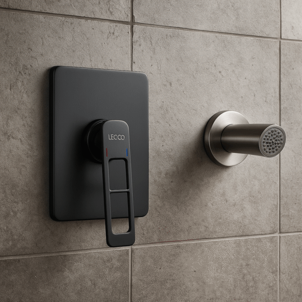 166797-1200-1200 Griferia Para Ducha Modena Grafito