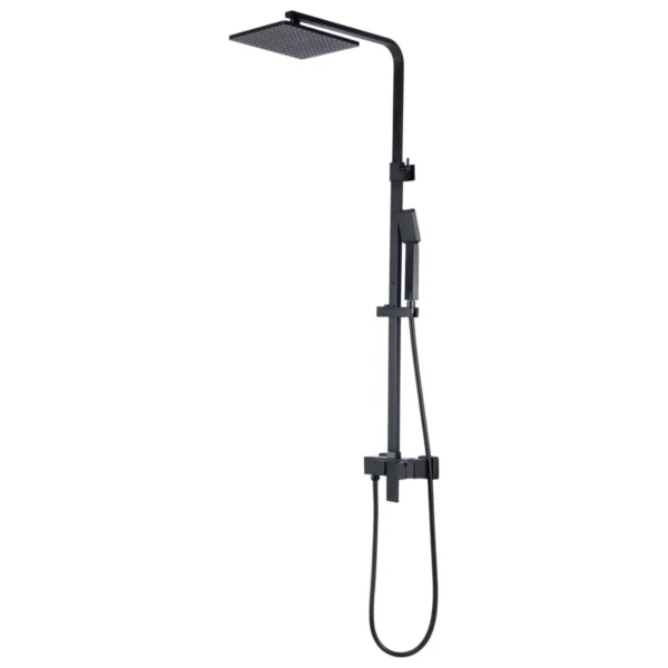 167379-1200-1200 Ducha Expuesta Kuadrat Negra