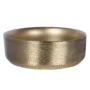Lavamanos Galileo Gold Tipo Vessel En Porcelana 36.5x36.5x12.5 cm
