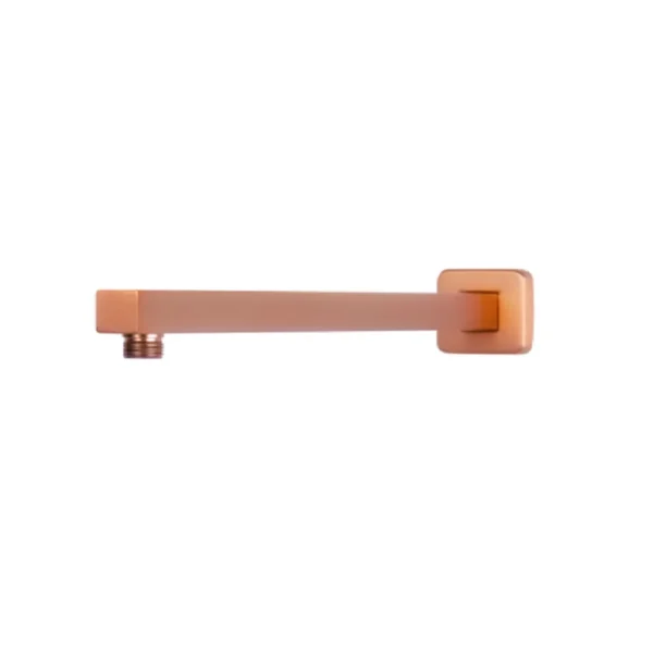 Kit De Regadera 20cm+brazo Pared 40cm Rosa Brillo