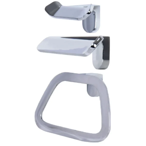 169127-1200-1200 Juego De Accesorios Murat Cromo X3 Piezas