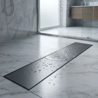 170472-1200-1200 Rejilla Ducha Acero Inox. Acis De 60cm Grafito