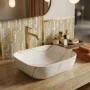 Lavamanos Vessel Marmi Mate 45.5X32.5X15 cm