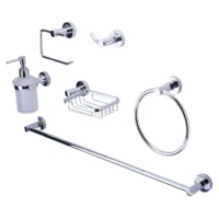 170619-1200-1200 Kit De Accesorios Para Baño Capri Por 6 Piezas