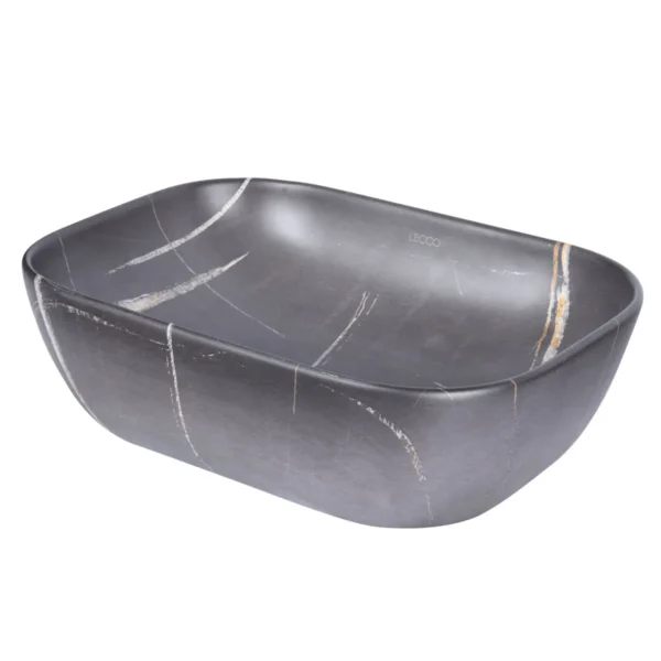 170840-1200-1200 Lavamanos Roma Marengo Tipo Vessel En Porcelana 45.5x32.5x13.5 cm