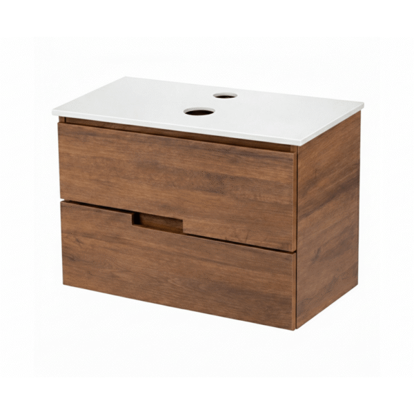 Mueble Madecor Amaro Roble Claro Con Placa Sinterizada 60 x 50 cm