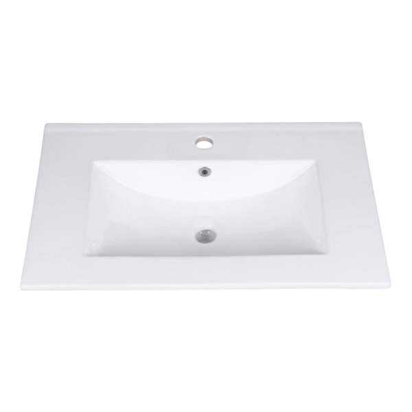 170851-1200-1200 Lavamanos En Porcelana De Sobreponer Tivoli Blanco 61X46.5X17.5 cm