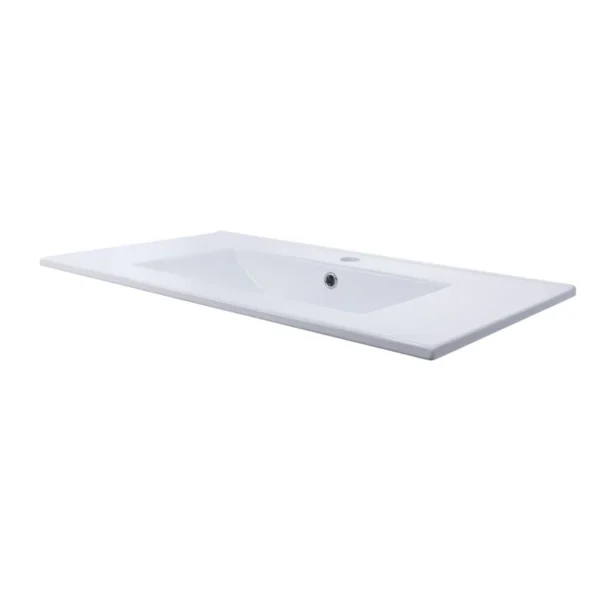 Lavamanos En Porcelana De Sobreponer Tivoli Blanco 81X46.5X17.5 cm
