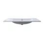 Lavamanos En Porcelana De Sobreponer Tivoli Blanco 81X46.5X17.5 cm