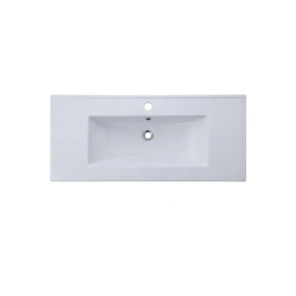 Lavamanos En Porcelana De Sobreponer Tivoli Blanco 81X46.5X17.5 cm
