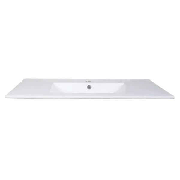 170876-1200-1200 Lavamanos En Porcelana De Sobreponer Tivoli Blanco 91X46.5X17.5 cm