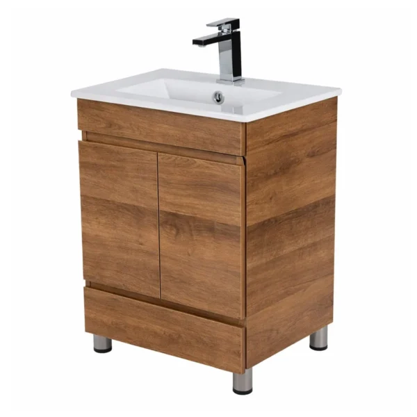 170879-1200-1200 Mueble Madecor Sao Paulo Roble Claro Con Placa Lavamanos Poceta Centro 60 x 45 cm