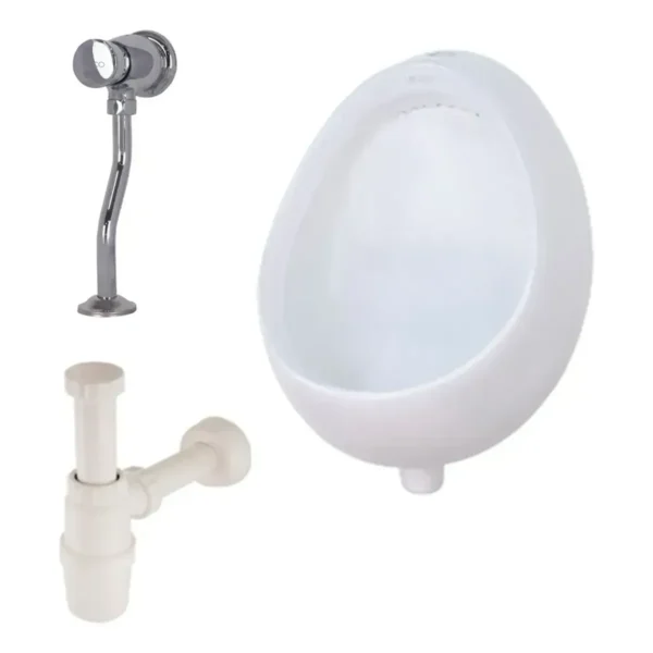 Kit Orinal Asti Entrada Superior - Válvula Push y Sifón