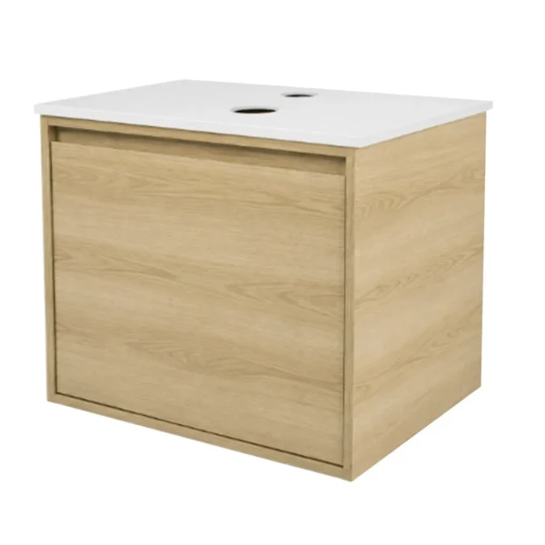 172142-1200-1200 Mueble Madecor Tauber Fresno Con Placa Sinterizada 60 x 45.5 cm