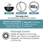 Sanitario Inteligente Evolution Blanco Descarga 800 Gramos