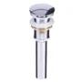 172248-1200-1200 Desagüe De Push Metalico Sin Rebose De 48 Cm Cromo