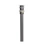 Desagüe De Push Metalico Con Rebose De 40cm Grafito