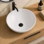 172260-1200-1200 Lavamanos Vessel Caleo Blanco 40X40X15 cm
