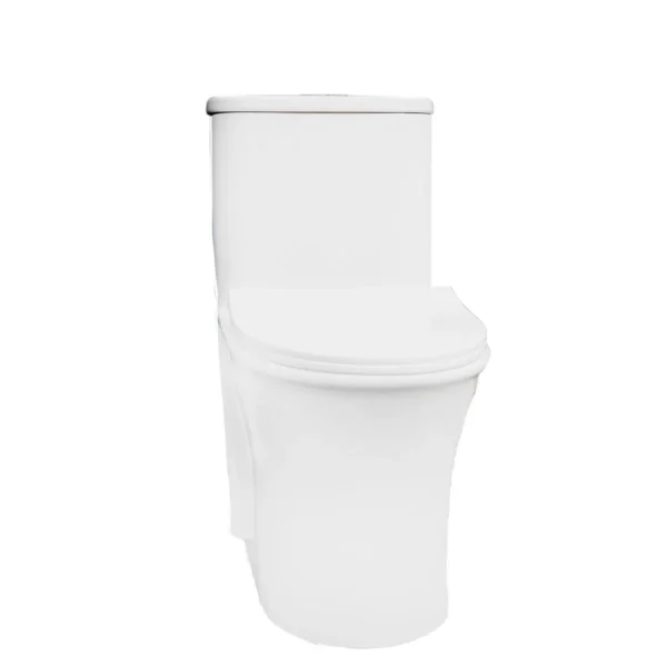 172283-1200-1200 Sanitario One-piece Singolare Blanco Descarga 1000 Gramos Con Anillo De Cera Conexión 1/2