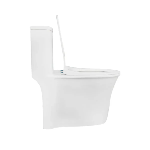 172285-1200-1200 Sanitario One-piece Singolare Blanco Descarga 1000 Gramos Con Anillo De Cera Conexión 1/2