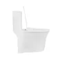 172285-1200-1200 Sanitario One-piece Singolare Blanco Descarga 1000 Gramos Con Anillo De Cera Conexión 1/2