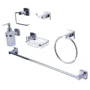 Kit De Accesorios Para Baño Murano Por 6 Piezas