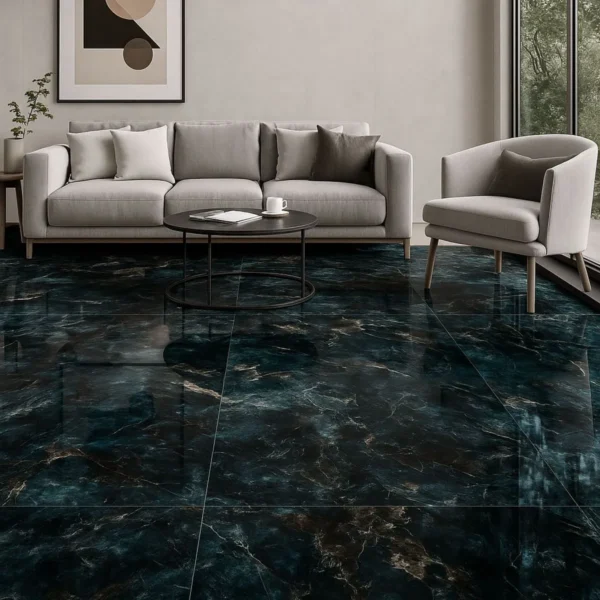 Porcelanato Amande Green Alto Brillo 80X160 T3 Cjx2.56 M² V2