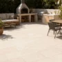 CALYPSO BEIGE AMB Porcelanato Quora Beige Ext 60X120 T4 Cjx1.44 M² V2C3/R11