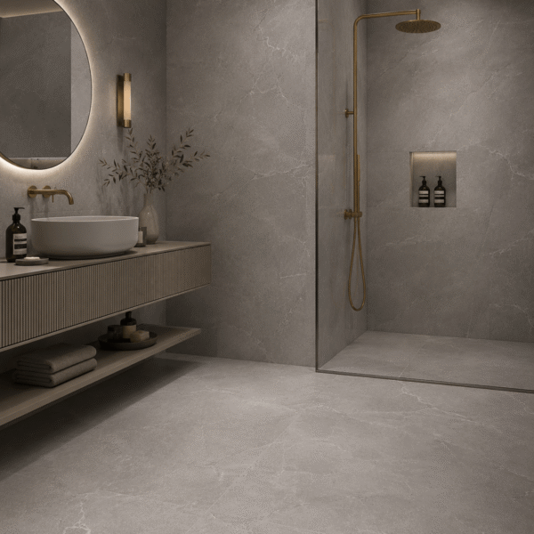 Porcelanato Cantabria Grey Mate 60 X 120 Cms T4 Caja X 1.44 M² V2
