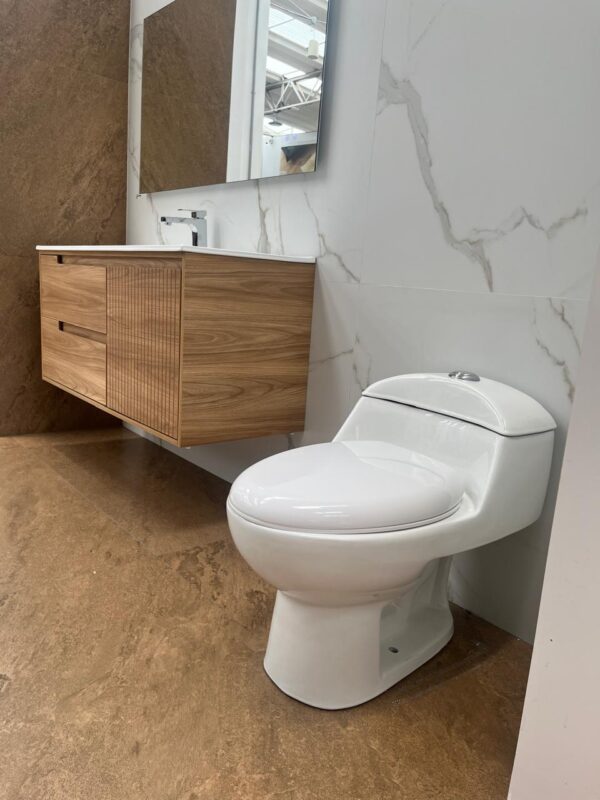SANITARIO HAMBURGO Sanitario One-Piece Hamburgo Lecco Blanco C/Anillo Cera 1000 Gramos