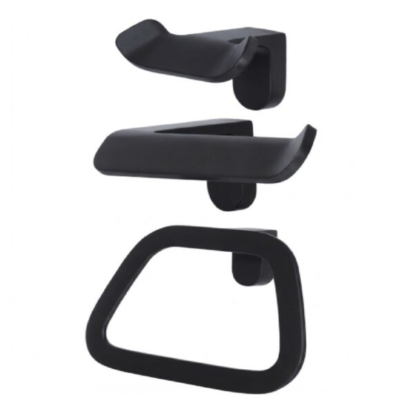 Juego De Accesorios Murat Negro X3 Piezas