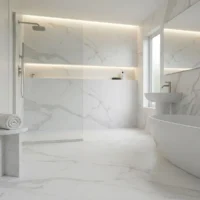 STONE AMB Porcelanato Stone Calacatta Mate 80X160 T4 Caja X 2.56 M² V3