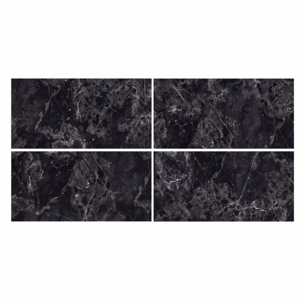 TONERRE TENDIDO Porcelanato Tonerre Negro Alto Brillo 80X160 T3 Cjx2.56M² V2
