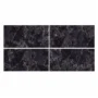 TONERRE TENDIDO Porcelanato Tonerre Negro Alto Brillo 80X160 T3 Cjx2.56M² V2