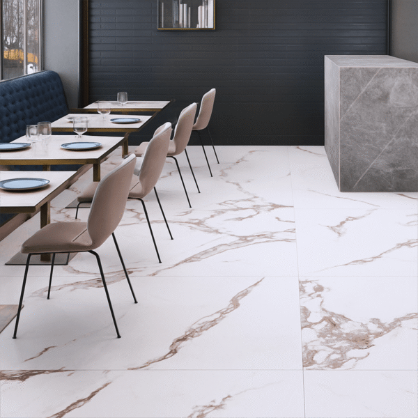 VOLAKAS AMB Porcelanato Volakas White Carving 80X160 T4 Caja X 2.56M² V2