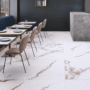 VOLAKAS AMB Porcelanato Volakas White Carving 80X160 T4 Caja X 2.56M² V2